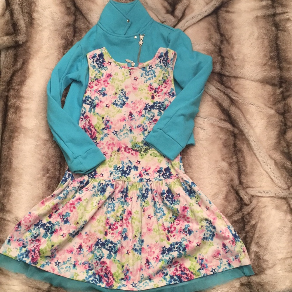 American Girl Doll dress and hoodie size 10